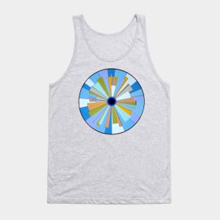 Perspective Eye (Blue) Tank Top